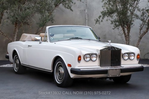 1983 Rolls-Royce Corniche For Sale