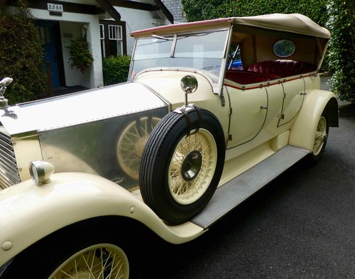 1927 Rolls Royce 20hp Barker Barrel style Tourer By Horsefie In vendita