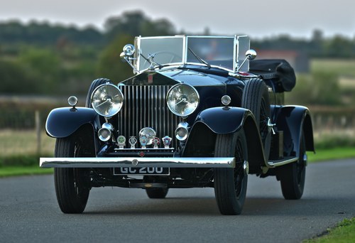 1929 Rolls Royce Phantom 2 Barrel sided tourer. For Sale
