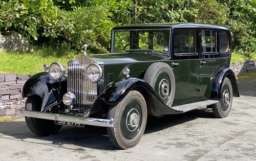 1933 Rolls-Royce 20/25 Park Ward D-Back Limousine GYZ1 In vendita