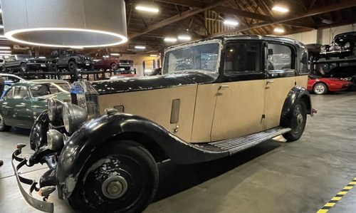 1936 Rolls-Royce 25/30 Park Ward Coachwork Sedan RHD Project For Sale