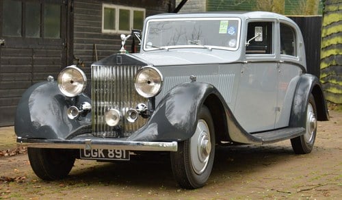 1935 Rolls-Royce Phantom 2 Barker Airline Swept back Saloon For Sale