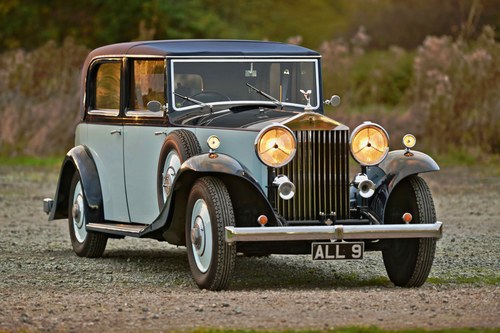1934 Rolls-Royce 20/25 Park Ward Sedanca de Ville For Sale