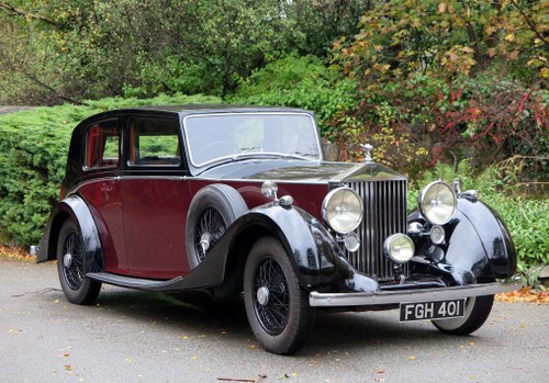 1938 Rolls-Royce 25/30 'Razor Edge' Saloon GZR22 For Sale