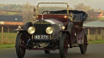 1920 Rolls Royce Silver Ghost Henri Binder Victoria hood.