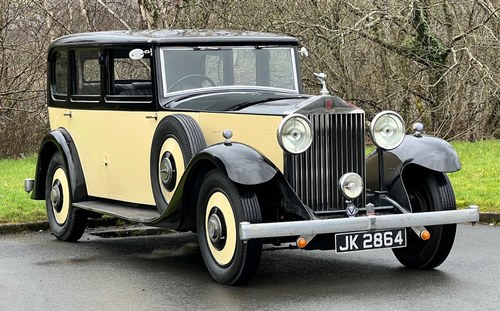 1933 Rolls-Royce 20/25 Six Light D-back Sunroof Saloon GZU8 For Sale