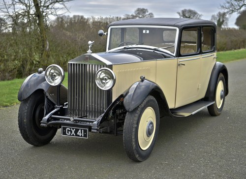 1932 Rolls Royce 20/25 H/J/ Mulliner Sports Saloon (Woolf Ba In vendita