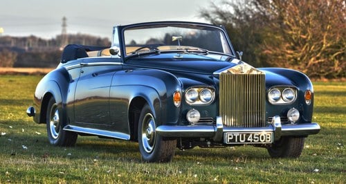1964 Rolls-Royce Silver Cloud III Convertible. In vendita