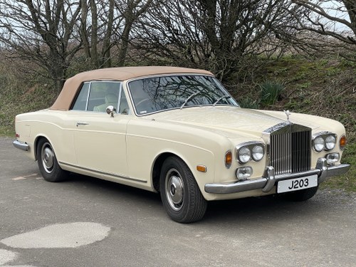 1974 Rolls Royce Corniche Convertible In vendita