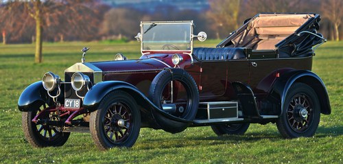 1914 Rolls Royce Silver Ghost Frederick Wood Cabriolet For Sale