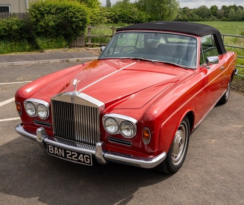 1968 ROLLS-ROYCE DROPHEAD COUPE BY MULLINER, PARK WARD For Sale by Auction