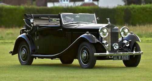 1933 Rolls-Royce 20/25 Gurney Nutting Owen 3 position drop h For Sale