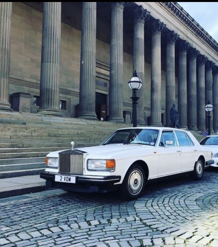 1989 Rolls Royce Silver Spirit (factory white) For Sale