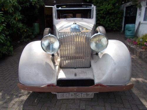 1937 Rolls Royce 20/25 sedanca de ville  interesting history For Sale