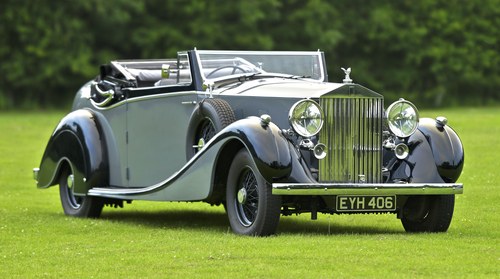 1939 Rolls Royce Phantom 3 Drophead Coupe For Sale