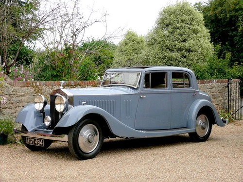 1932 Rolls-Royce 20/25 Special Touring Sports Saloon Hooper For Sale