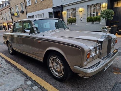 1978 SUPERB SILVER SHADOW WITH ONLY 58000 MILES SOLD