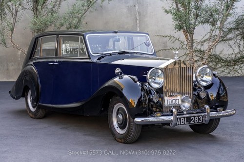 1952 Rolls-Royce Silver Wraith Hooper Teviot III Limousine In vendita