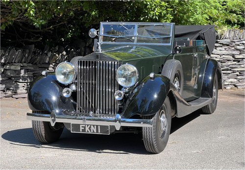 1938 Rolls-Royce PIII Freestone & Webb Cabriolet 3DL94 In vendita