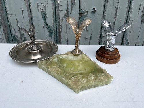 Lot 16 - Three Rolls-Royce 'Spirit of Ecstasy' mascots For Sale by Auction