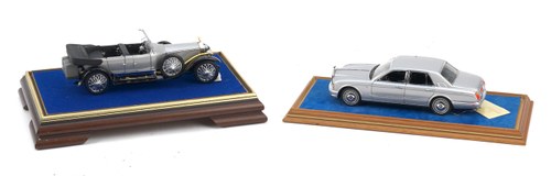 Lot 131 - Two Franklin Mint models of Rolls-Royce cars In vendita all'asta