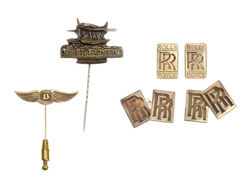 Lot 291 - 9 carat gold Rolls-Royce & Bentley jewellery For Sale by Auction