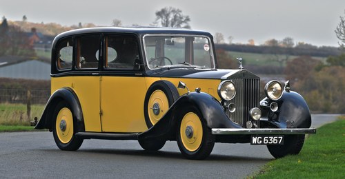 1937 Rolls Royce 25/30 Barker Six Light Limousine VENDUTO