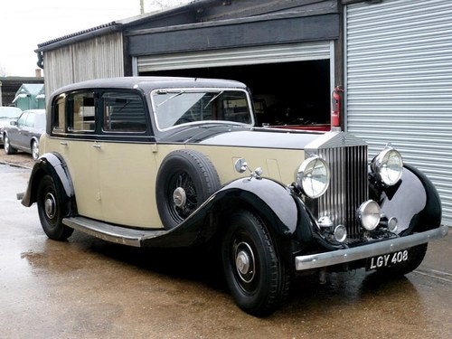 1936 Rolls-Royce Phantom III Limousine by Barker For Sale