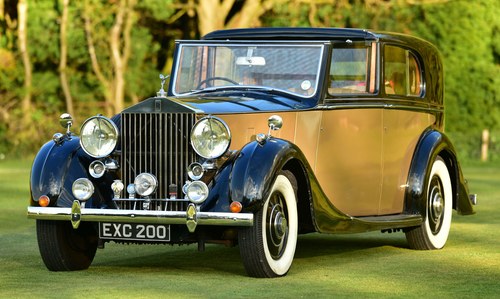 1938 Rolls Royce Phantom III Sedanca by H.J. Mulliner For Sale