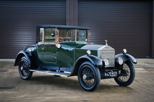 1923 Rolls Royce 20hp Doctor's Coupe SOLD