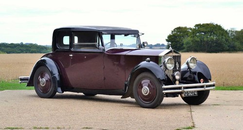 1930 Rolls-Royce 20/25 4-Seat Coupé SOLD