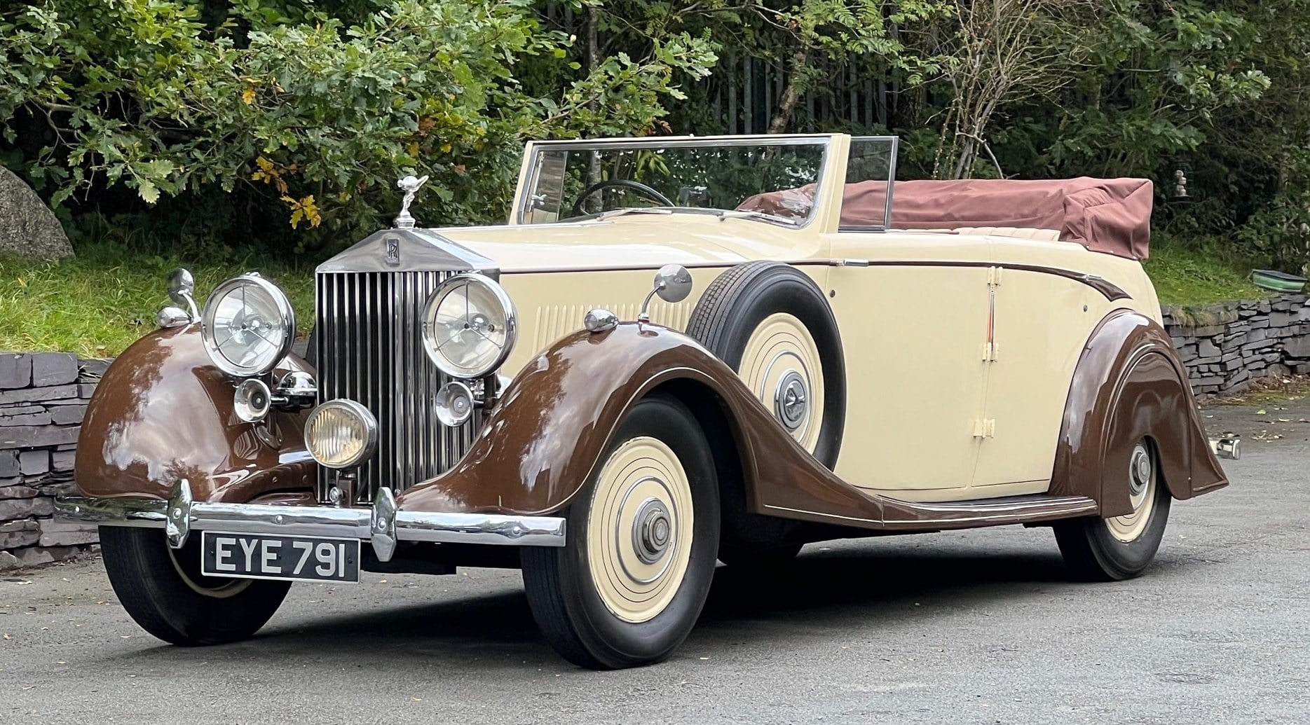 1938 25/30 Park Ward Cabriolet GGR54, foto 1