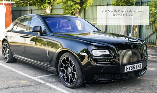 2016 Rolls Royce Ghost Black Badge Edition In vendita