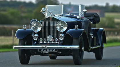 1929 Rolls Royce Phantom 2 Barrel sided tourer