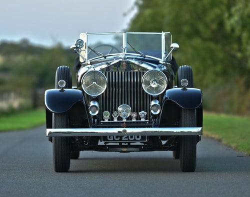 1929 Rolls Royce Phantom 2 Barrel sided tourer