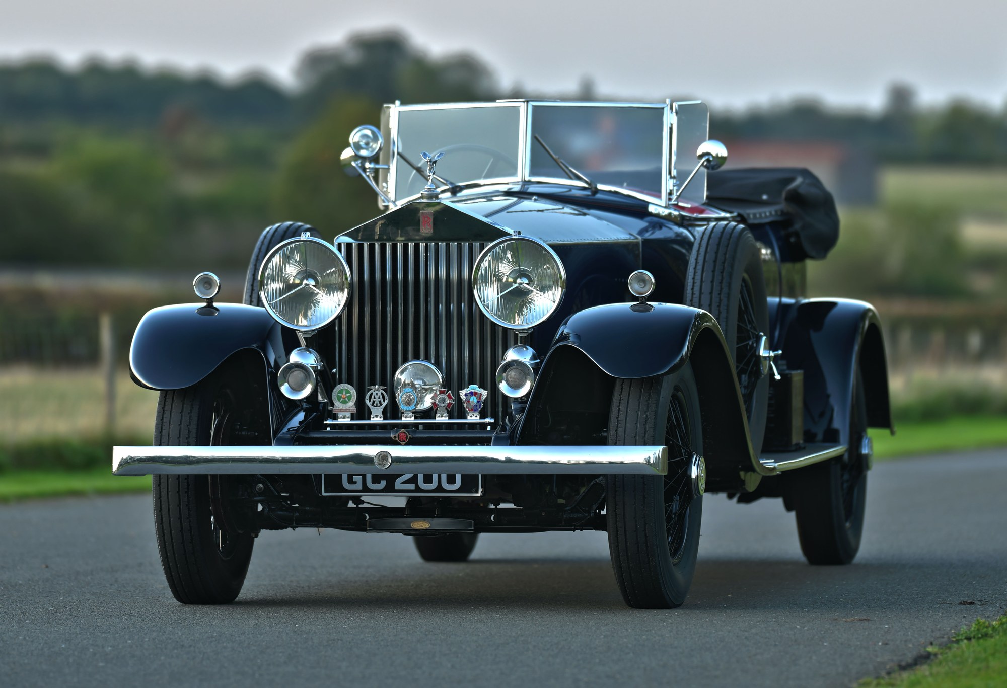 1929 Rolls Royce Phantom 2 Barrel sided tourer, foto 1