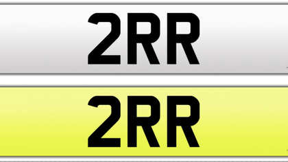 2RR  Registration Number  for sale.