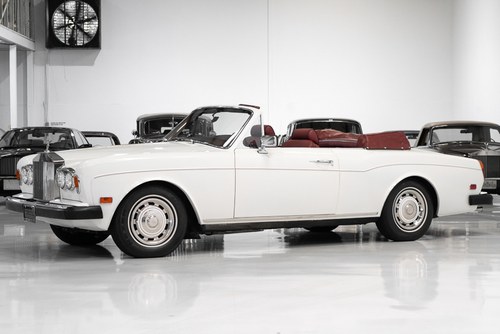 1983 ROLLS-ROYCE CORNICHE CONVERTIBLE SOLD