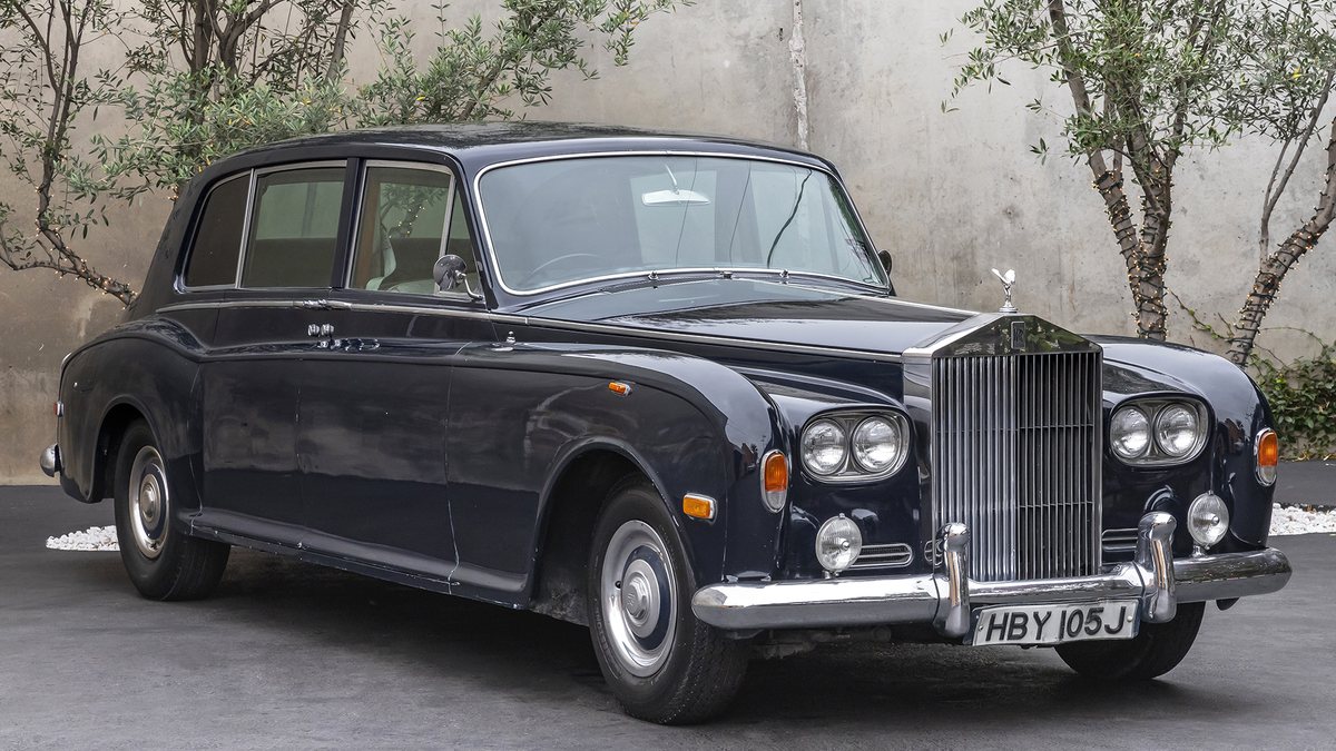 1971 Rolls Royce Phantom Blue Left Hand Drive in United States