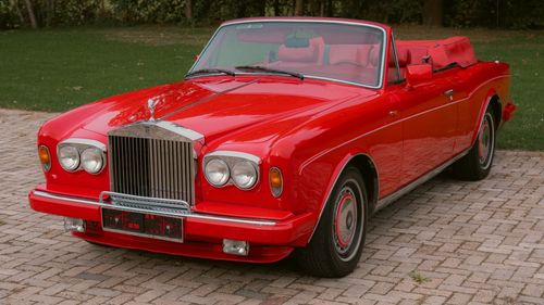 Picture of 1993 Rolls Royce Corniche Series 4  "RED on RED " LHD - For Sale