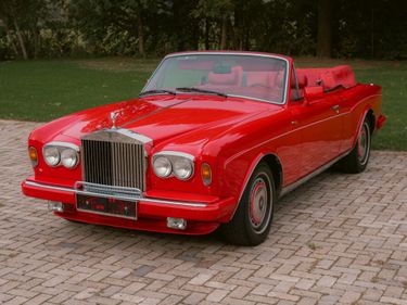 Rolls Royce Corniche Series 4  "RED on RED " LHD