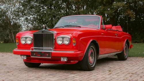 Picture of 1993 RARE."RED on RED "A  STAR-Rolls Royce Corniche series 4 lhd - For Sale