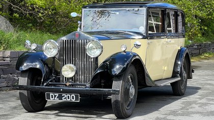 1933 Rolls-Royce 20/25 Park Ward D-Back Limousine GRW2