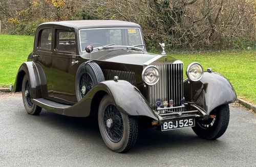 1934 Rolls-Royce 20/25 Hooper Sports Saloon GED45 SOLD