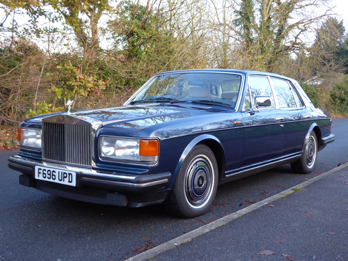 1989 Rolls Royce Silver Spirit Low Mileage F.S.H. Excellent SOLD