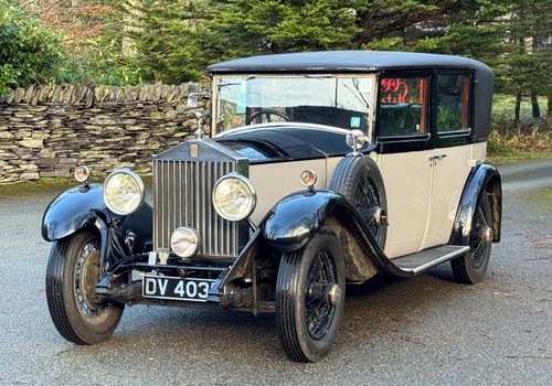 1930 Rolls-Royce 20/25 Park Ward D-Back Saloon GXO97 À venda