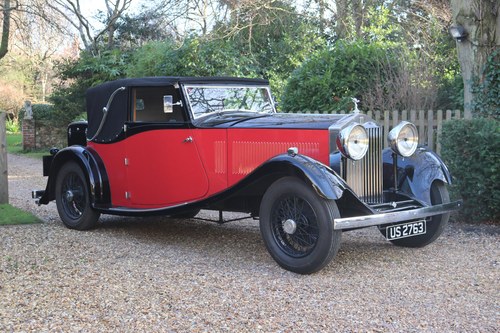 1933 Rolls-Royce 20/25 Drophead Coupe For Sale by Auction