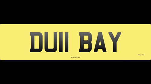 Picture of 2011 Dubai Number Plate - DU11 BAY - For Sale