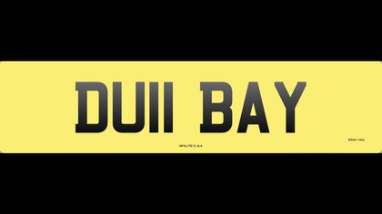 Dubai Number Plate - DU11 BAY