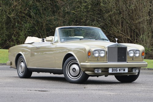 1985 Rolls-Royce Corniche Convertible In vendita all'asta